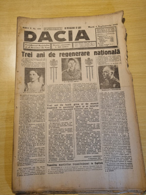 Dacia 7 septembrie 1943-trei ani de regenarare nationala,insula ada kaleh foto