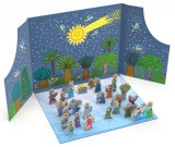 The Birth of Jesus Advent Calendar and Nativity Scene