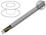 Cablu MEGAFLEX&reg;500 8G0,5mm2 neecranat 300V 500V Cu litat gri