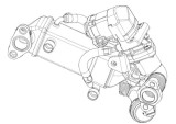 MAHLE CE 10 000P Radiator, recirculare gaze de esapament