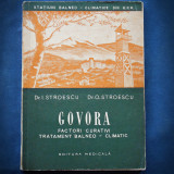 GOVORA - FACTORI CURATIVI TRATAMENT BALNEO-CLIMATIC - DR. I. STROESCU