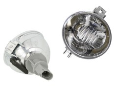 Lampa semnalizare fata Volkswagen Lupo (6x1/6e1), 05.1998-07.2005, fata, Dreapta, rotund; PY21W; alb; cu suport becuri, DEPO
