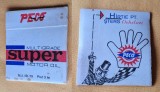 Hartie pentru sters Ochelarii - Auto - PECO multigrade super Motor oil, piesa veche din anul 1979