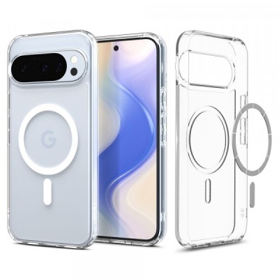 Husa MagSafe pentru Google Pixel 10 Pro / 10, Spigen, Ultra Hybrid, Alba foto