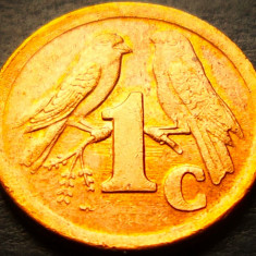 Moneda 1 CENT - AFRICA de SUD, anul 1992 * cod 5289