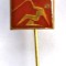 INSIGNA CUPA UTC GIMNASTICA RITMICA PANGLICA CU PIN UTM PCR