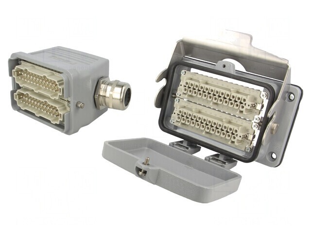 Set Conector HDC Tată-Mamă Soclu-Mufă 48 PIN