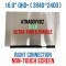 Display Laptop, Asus, VivoBook 16X K3604V, K3604VA, K3604Z, K3604ZA, 18200-16000200, ATNA60YV02, 16.0 inch, OLED, WQUXGA, 4K, 3840x2400, 60Hz, 40 pini