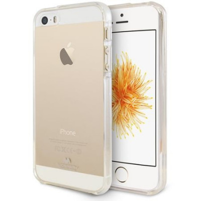 Husa Pentru APPLE iPhone 5 5S SE - Jelly Clear (Transparent) Anti-Ingalbenire foto