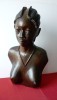 NUD, STATUETA AFRICANA DIN LEMN 45 cm.