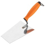Mistrie stucco profesionala NEO Tools, forma trapezoidala, inox, maner ergonomic, 160 mm