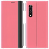 Husa Textil OEM Sleep Case pentru XIAOMI REDMI NOTE 9T 5G, Roz