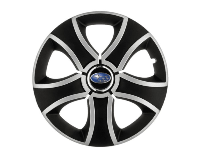 Set 4 capace roti Blacksun pentru gama auto Subaru