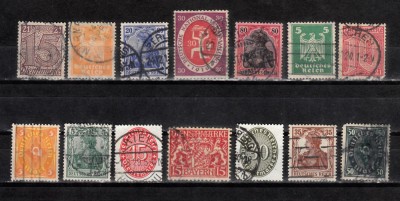 A7 T4 31 - Timbre foarte vechi - Germania foto