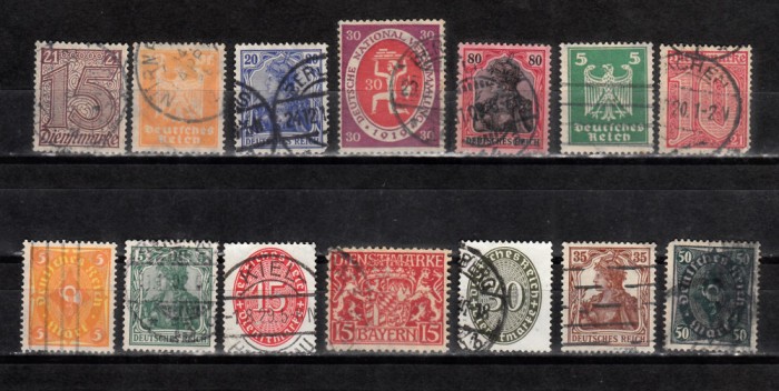 A7 T4 31 - Timbre foarte vechi - Germania