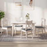 vidaXL Perne de Șezut 4 pcs Gri &icirc;nchis 40 x 40 x 3 cm 42015220