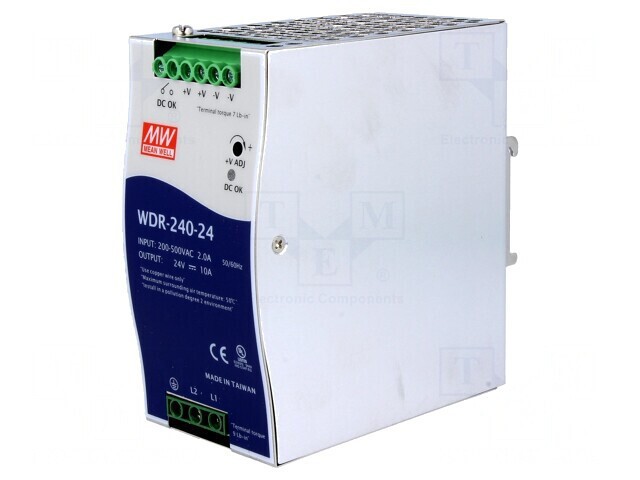 Alimentator pentru șină DIN 240W 24V 10A