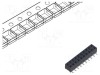 Conector şiruri pini mamă 20 pini 2mm aurit SMT SAMTEC