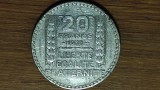 Cumpara ieftin Franta - moneda uriasa argint 20 gr. ⌀35mm - 20 franci / francs 1938 - stare buna !