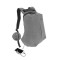 Rucsac laptop Tellur Antifurt V2, cu port USB, 15.6, gri