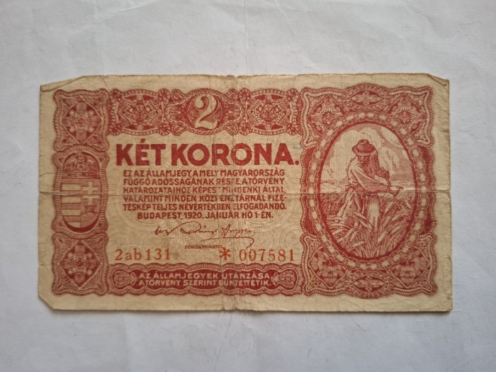 2 coroane 1920