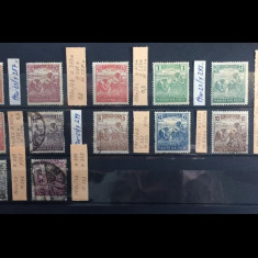 Ungaria 1920, lot de 12 buc.