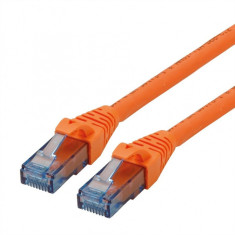 Cablu de retea UTP Patch Cord Cat.6A Component Level LSOH orange 2m, Roline 21.15.2772