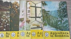 REVISTA APICULTURA IN ROMANIA PE ANUL 1987 NR.6, 9, 10, 11, 12-COLECTIV-236374