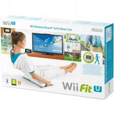 Wii Fit U + Balance Board + Fit Meter foto