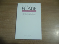 Mircea Eliade - Fragmentarium foto