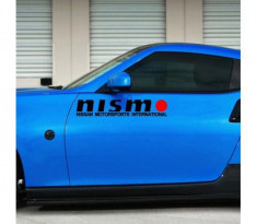 Sticker auto laterale Nissan Nismo foto