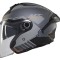 Casca open face pentru scuter - motocicleta MT Cosmo SV Cruiser C2 gri mat (ochelari soare integrati) XS (53/54cm)