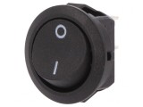 Comutator Basculant ON-OFF 12A 250V Negru IP40