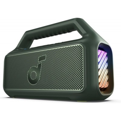 Boxa Portabila Bluetooth Anker SoundCore Boom 2, 80W, TWS, RGB, Waterproof, Verde A3138061 foto