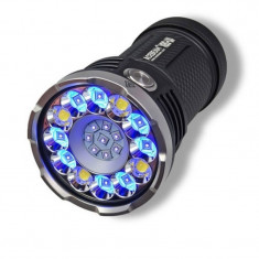 Lanterna tactica profesionala UV Acebeam X80-UV, 10000 lumeni, 224 m foto