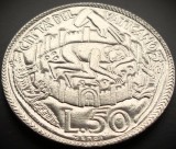 Cumpara ieftin Moneda 50 LIRE - VATICAN, anul 1975 * cod 819 = UNC - Papa Paul VI, Europa