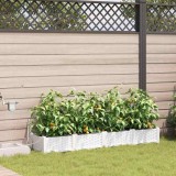 Cumpara ieftin Ghivece de Grădină 1 buc Alb 160 x 40 x 22 cm Plastic