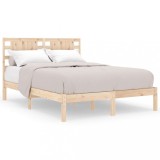 Cumpara ieftin Cadru de pat fara saltea, 120x200 cm, lemn masiv pin