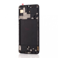 Display Samsung Galaxy A70, A705, Complet, Negru OLED Small Glass foto