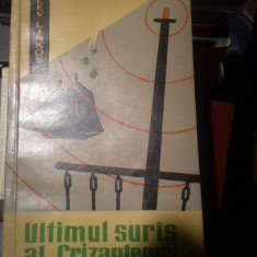 ULTIMUL SURAS AL CRIZANTEMEI - LEV LINKOV, ED MILITARA 1963,157 PAG