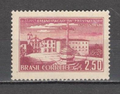 Brazilia.1957 300 ani de autoguvernare provincia Santo Antonio GB.6 foto