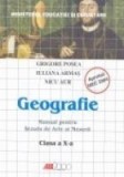 GEOGRAFIE. MANUAL PENTRU SCOALA DE ARTE SI MESERII - CLASA a X-a