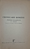 Carte veche Alexandru Rosetti Cronicarii romani
