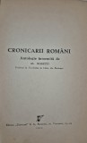 Carte veche Alexandru Rosetti Cronicarii romani