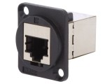 Conector adaptor FT ecranat 8p8c
