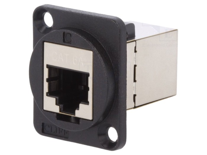 Conector adaptor FT ecranat 8p8c
