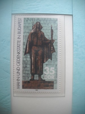 HOPCT TIMBRE MNH 1207 MONUMENTUL VICTIMELOR RAZBOIU-1 VAL-1987-GERMANIA DDR/RDG foto