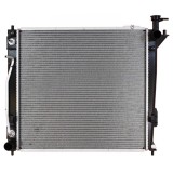 Radiator Hyundai Santa Fe 06-12, Santa Fe 12-18, motor: 2.2 Crdi, OEM/OES (Hanon), Aluminiu/ Plastic brazat, 253102B950; 253102B970