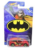 Macheta Hot Wheels Batman Audacious 1:64 rosu replica metal die-cast