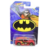 Macheta Hot Wheels Batman Audacious 1:64 rosu replica metal die-cast